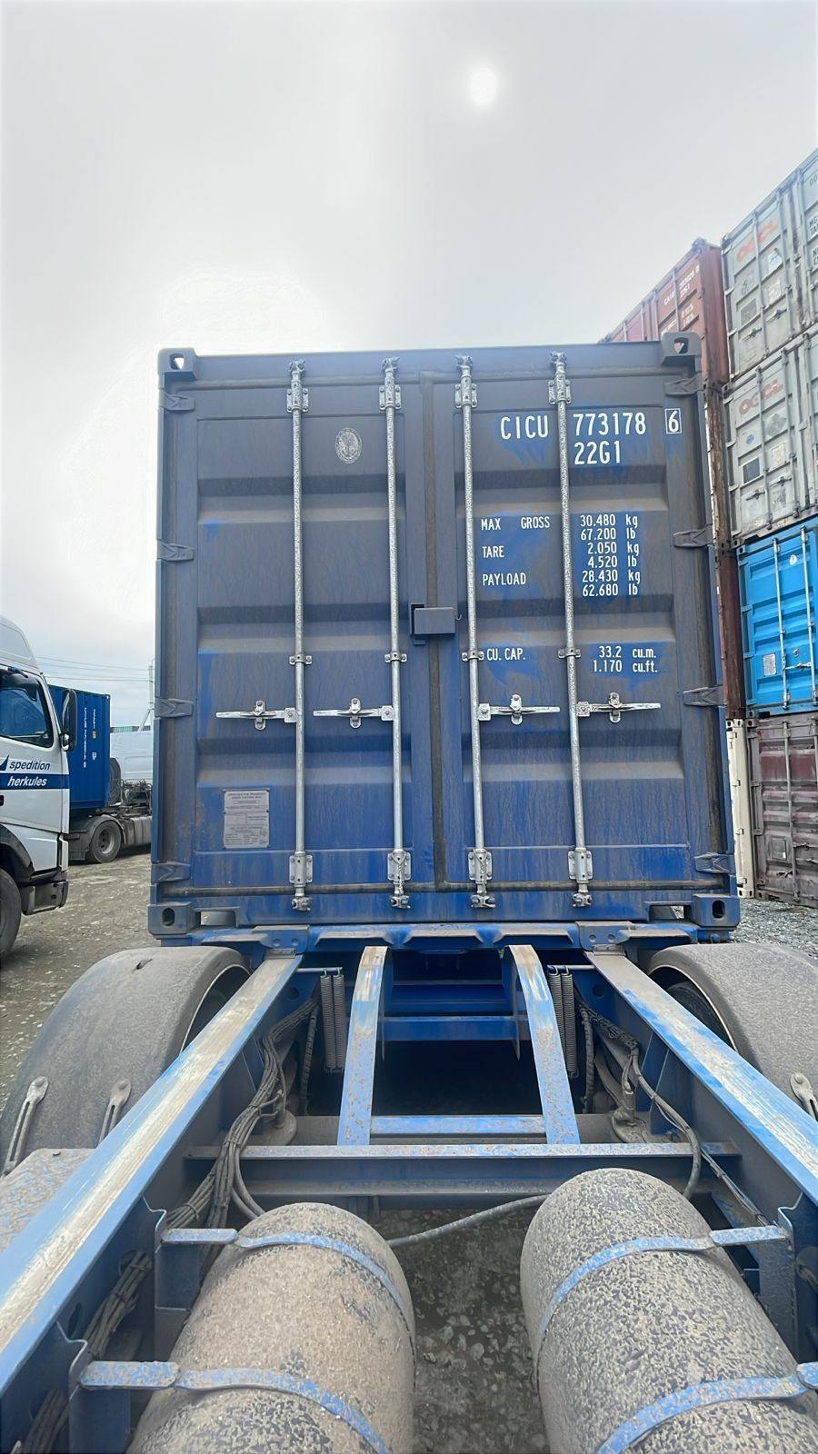 Морской контейнер CICU7731786